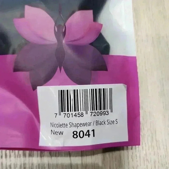 NWT Nicolette Womens Shapewear Intelligent Compression Bodysuit Black Size Small - Picture 2 of 3